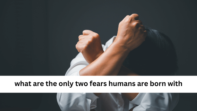 What Are The Only Two Fears Humans Are Born With?