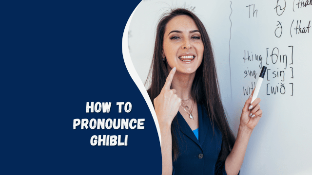 how to pronounce ghibli you need to know