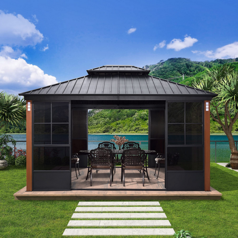 The Ultimate Outdoor Experience with Purple Leaf’s All-Weather Aluminum Patio Sun-room Gazebo