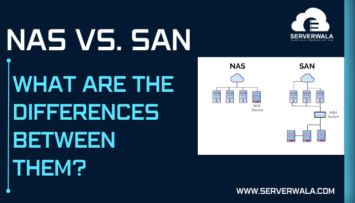 NAS vs. SAN – What Are the Differences Between Them?