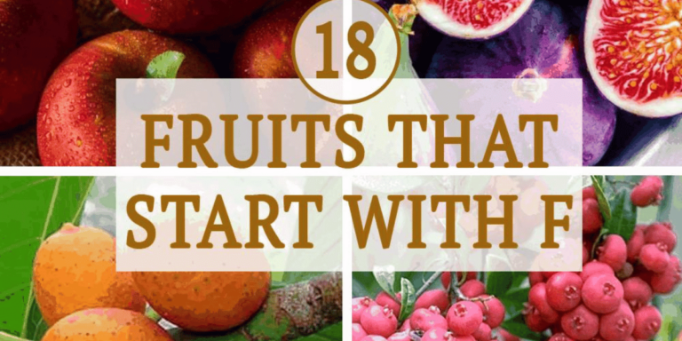 18 Flavorful Fruits that Start with F in English