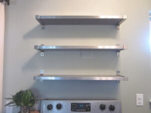 Stainless Steel Wall Shelves: A Blend Of Functionality And Elegance
