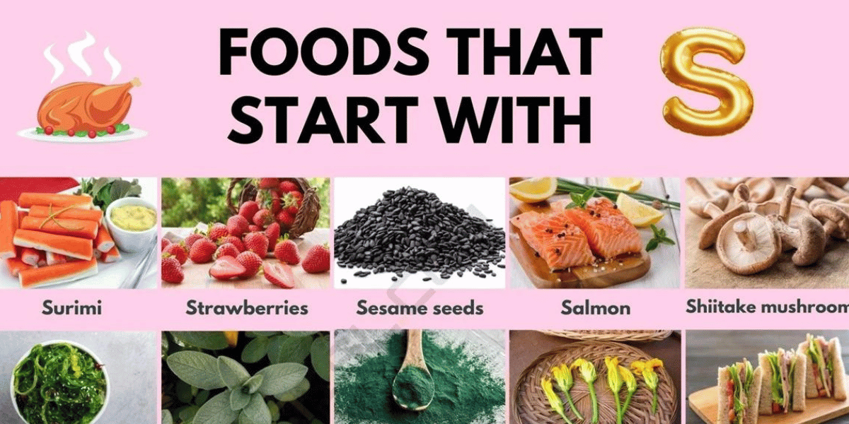 121 Delicious Foods that Start with S (with Pictures) English Saga