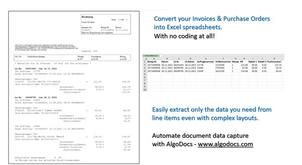 Key-Value Pairs Extraction Automatically Extract Data from Documents