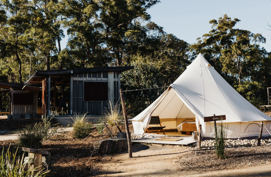 Glamping in Tasmania