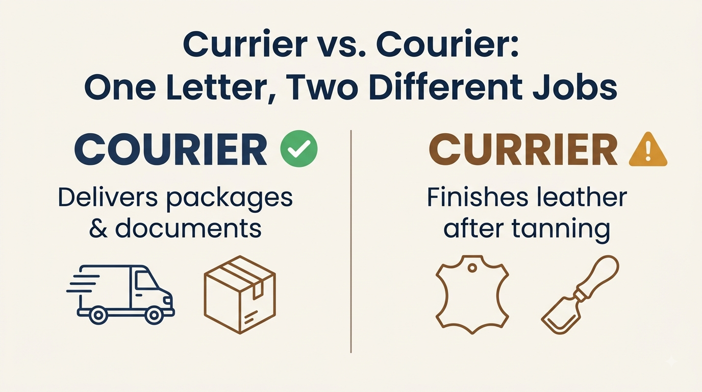 Currier vs. Courier